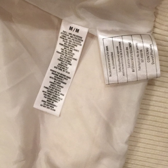 Aeropostale white hoodie puffer vest - Picture 3 of 5